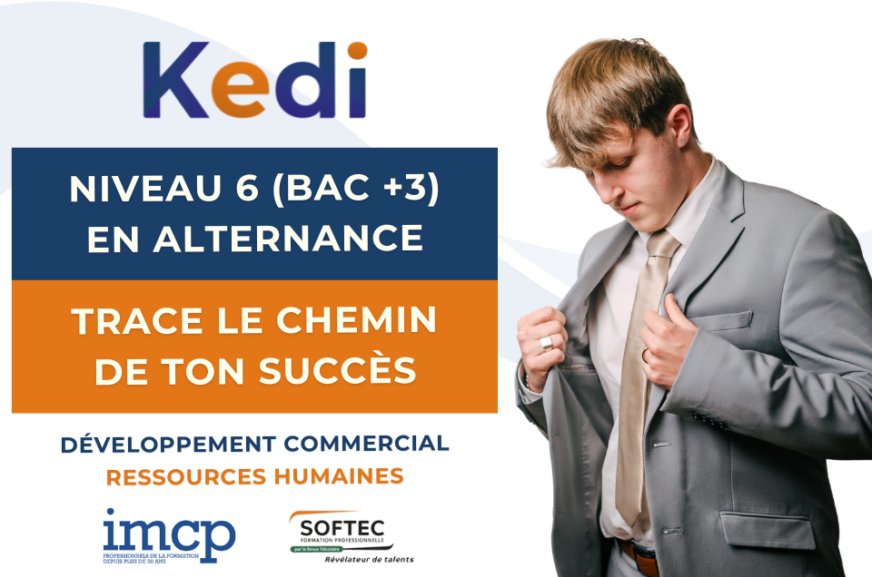 BAC +3 Responsable du Développement Commercial et Chargé.e de Développement des Ressources Humaines